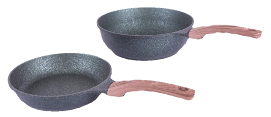 Set de Sartenes Jade Pan Antiadherente con Tapa para Estufas de Inducción