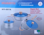 BATERIA DE ACERO INOXIDABLE