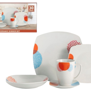 VAJILLA DE 30PZ CERAMICA
